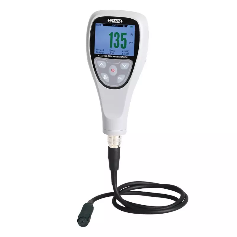 INSIZE Coating Thickness Gauge Advanced Type 0-1500 µm Range and -10°C to 50°C operating Temperature, 5413-TC31