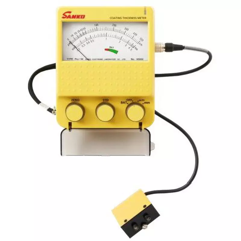 Sanko Film Thickness Meter 0 to 500 µm, 0.2 to 5 mm Measurement Range, Pro-W