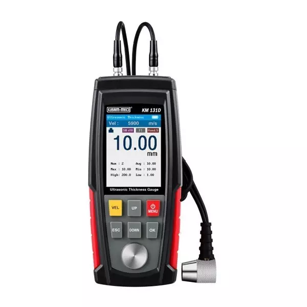 KUSAM-MECO KM 131D 1-225 mm Ultrasonic Thickness Gauge