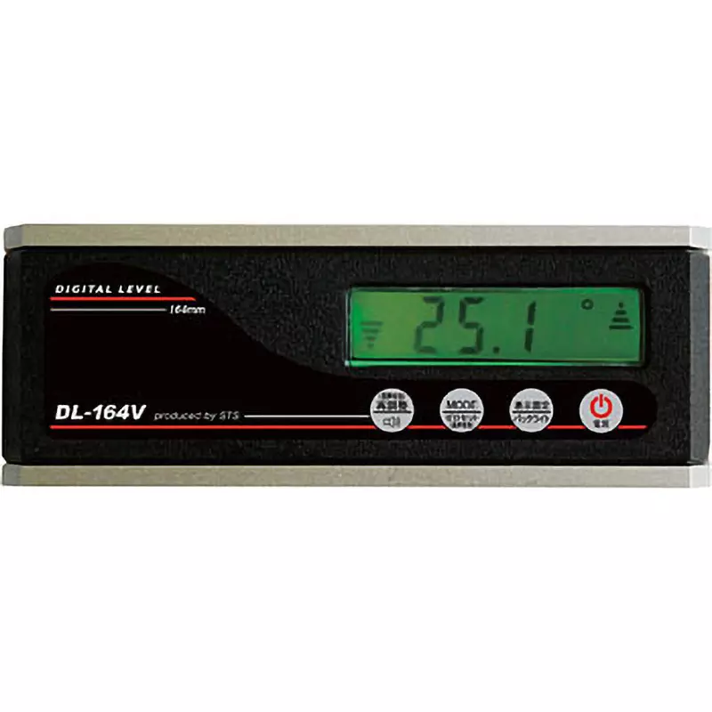 STS Digital Inclinometer Container protection class IP54 (excluding battery box) Specifications 3 x AAA batteries, DL164V