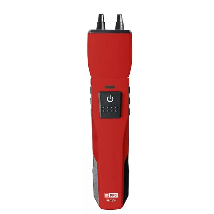 RS PRO Manometer ±0.05 And ±2 hPa Accuracy 153 mm IP40 Battery AAA 38 mm 23 mm, 101032