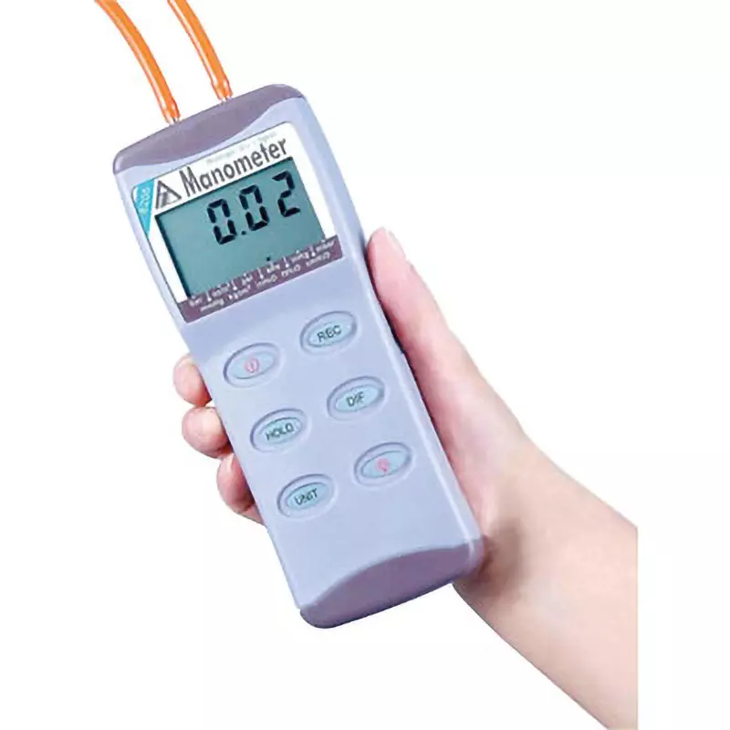 A-Gas Japan Digital Manometer 0 to ±206.8 kPa Measurement Range, 8230