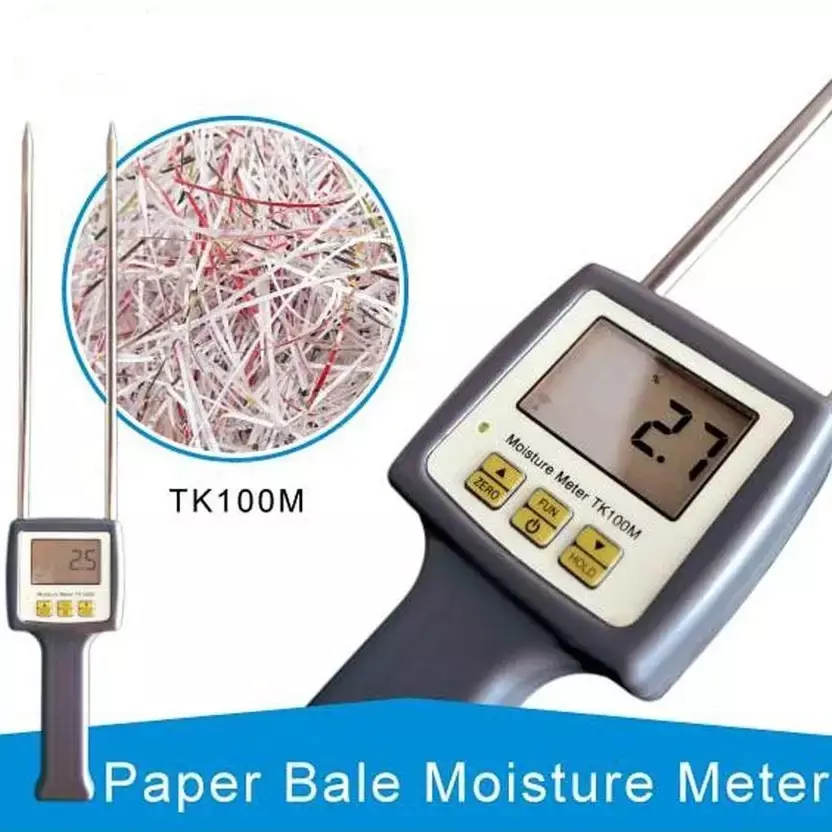 KERRO Paper Moisture Meter 300 mm for Paper Parcel, Paper Bale, Paper (300 mm), TK-100M