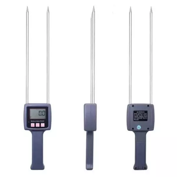 MxRady Tobacco Moisture Meter Pin Type with 8-40% Measurement Range and ±0.5% Accuracy, TK-100T