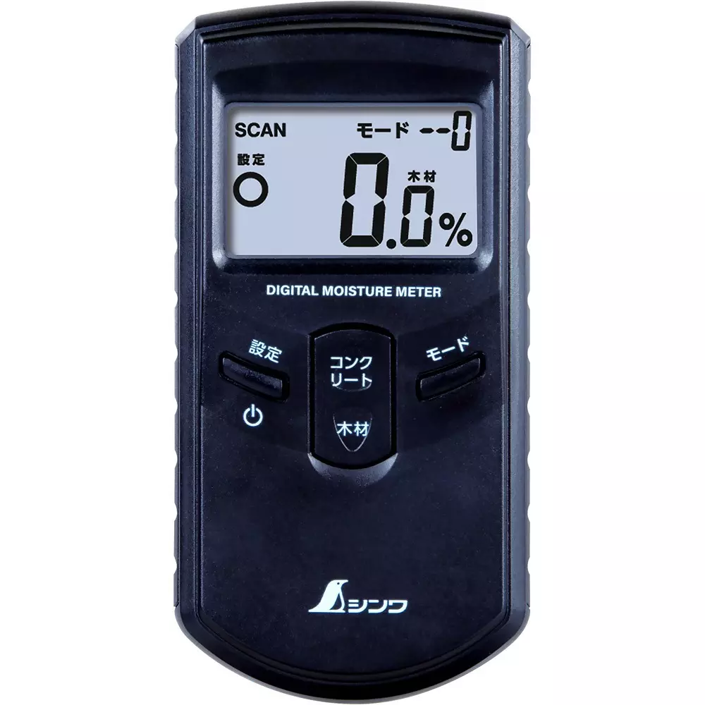Shinwa Rules Digital Moisture Meter 132x67x36 mm, 78611