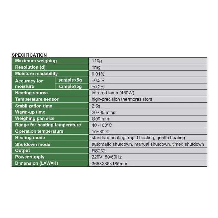 insize-infrared-moisture-analyser-001-moisture-readability-and-110-g-maximum-weighing-8702-110
