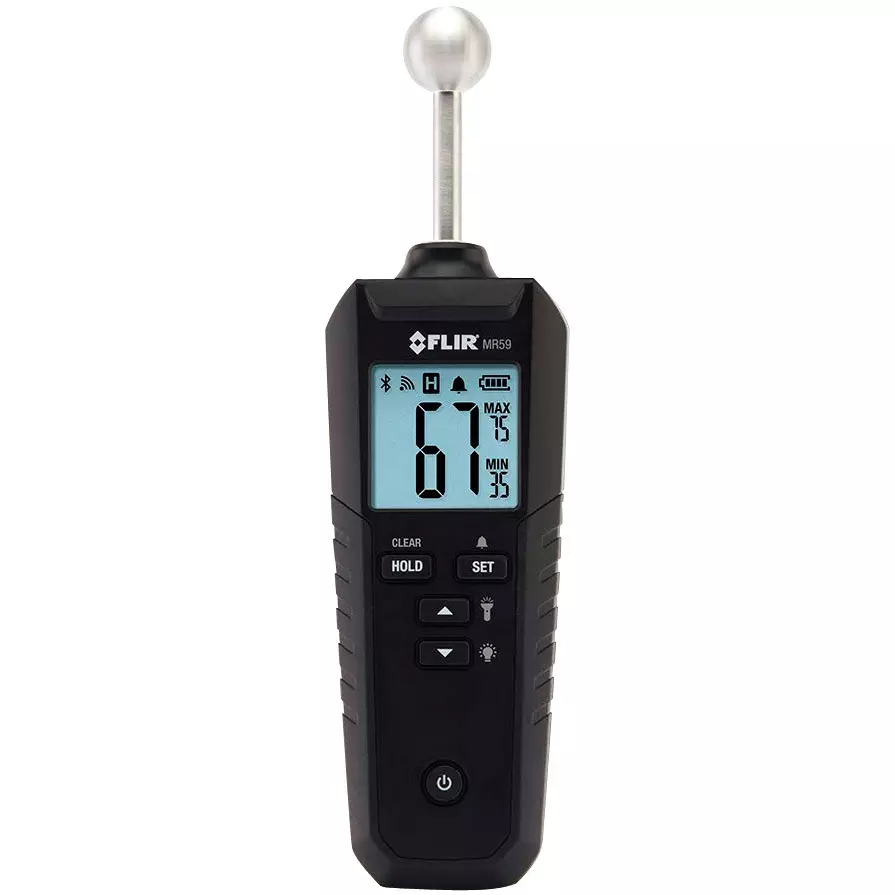 FLIR Moisture Meter - Accuracy Pinless Measurement Measurement Method - Measurement Range, MR59