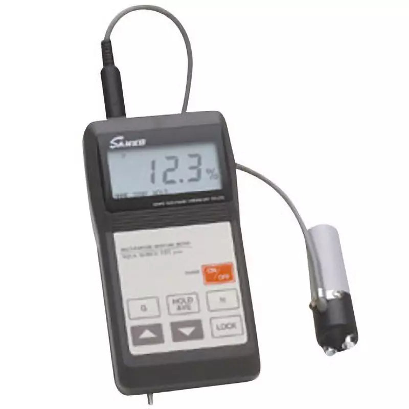 Sanko Moisture Meter, Average value display: Average value of up to 20 data points (erases when power is turned off), TG-101