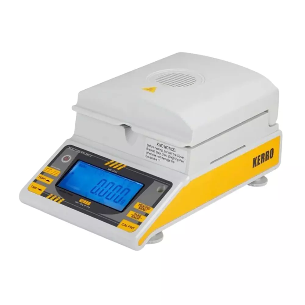 Kerro Moisture Analyser Halogen Technology 0.001 g to 120 g Parameters LCD Display, MBL-1203