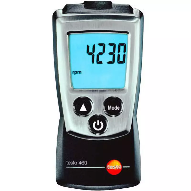 Testo Non-Contact Tachometer 0 to 50 ℃ Operating Temperature AAA alkaline batteriesx2 Battery, 0560 0460