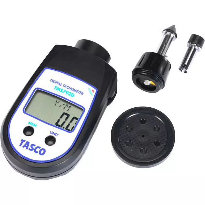 Ichinen TASCO Digital Tachometer 6. 0 to 99. 999 rpm Measurement Range, TA479C