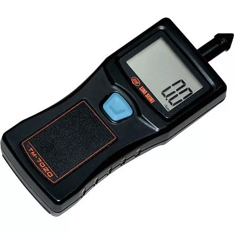 LINE SEIKI Hand Tachometer 4 xAAA batteries (included) Power Supply Contact type Measurement Method, TM-7020