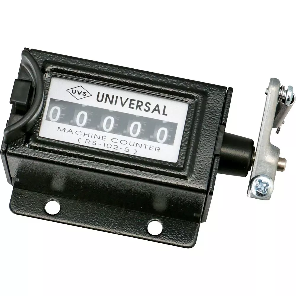 MonotaRO Ratchet Counter Steel Black 4 mm Hole Diameter, 73661577