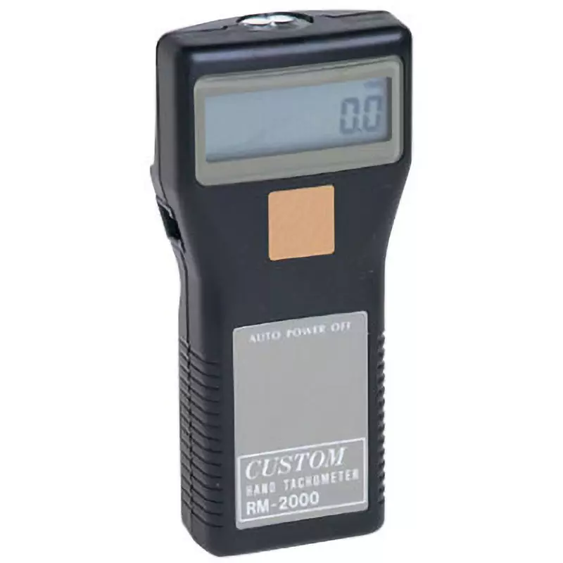 CUSTOM Non-Contact Tachometer 4 AAA (1.5 V) batteries Power Supply -5 to 40 ℃ Operating Temperature Range, RM-2000