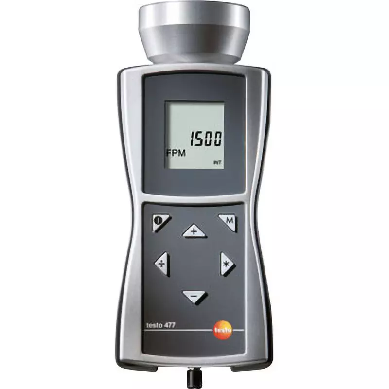 Testo Led Stroboscope AA batteriesx3 (included) Power Supply Non-contact Measurement Method, 0563 4770