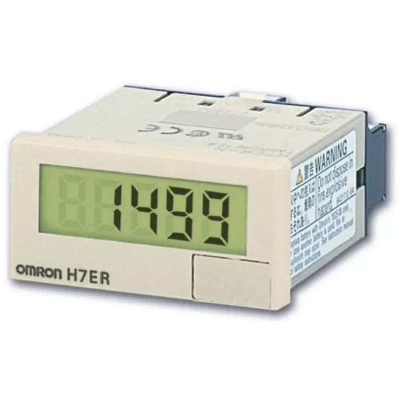 Omron Small Digital Tachometer AC 1000 V 50/60Hz, H7ER-NV1-H