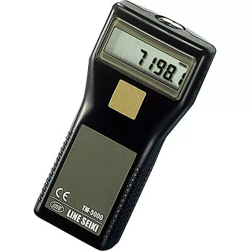 LINE SEIKI Hand Tachometer 6.0 to 99999.9 r/min Measurement Range, TM-5000