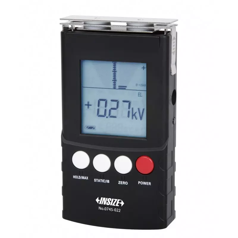 INSIZE Electrostatic Fieldmeter Lightweight, Compact Design ± (10% + 1 d) Accuracy and 0-50°C Operating Temperature, 0745-022