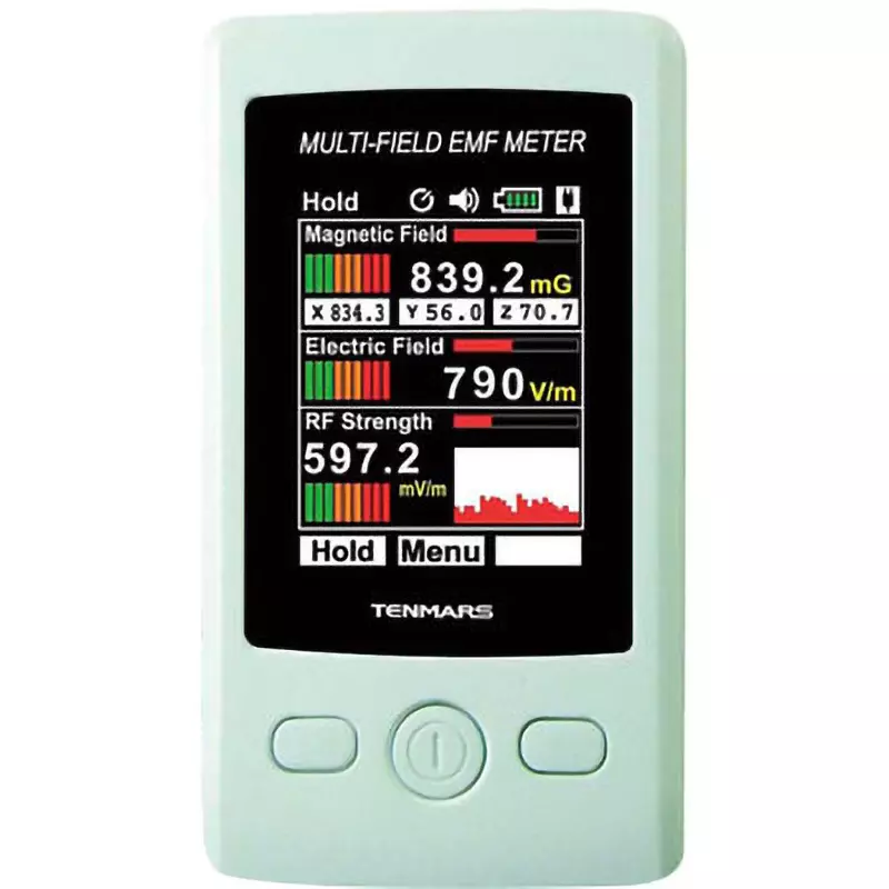 KENIS Electromagnetic Field Strength Meter AAA batteryx3 (included) Power Supply, TM-190