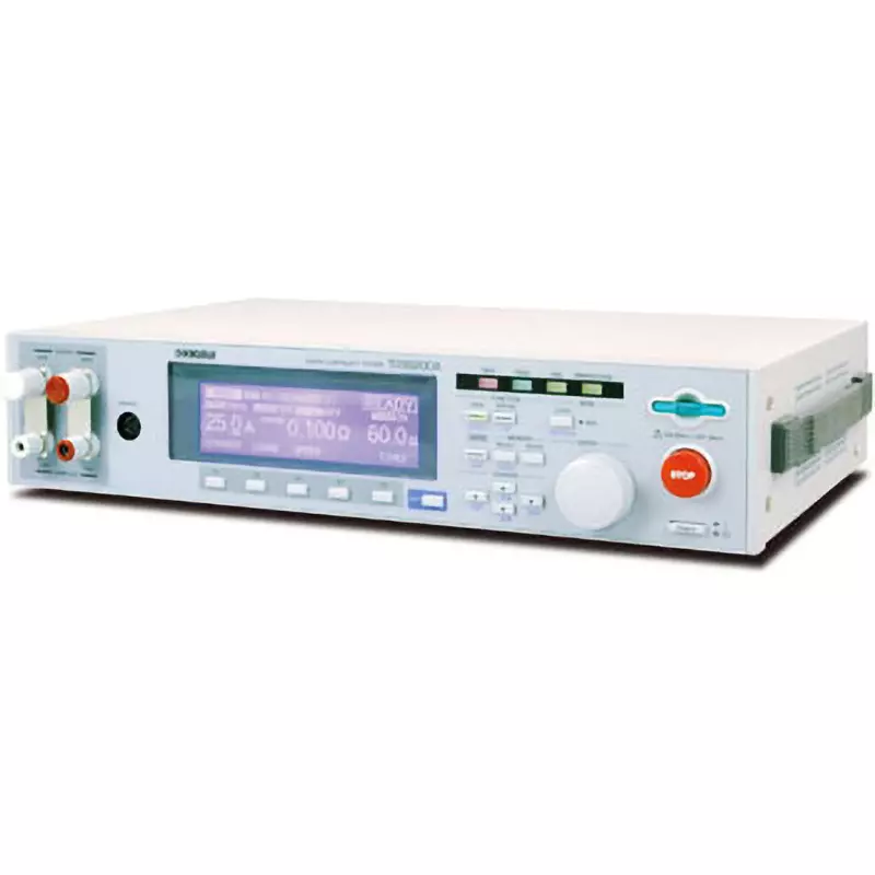 Kikusui Earth Continuity Tester [Output ammeter] 0.0-33.0 A AC, [Output voltmeter] 0.00-6.00 V AC,, TOS6200A