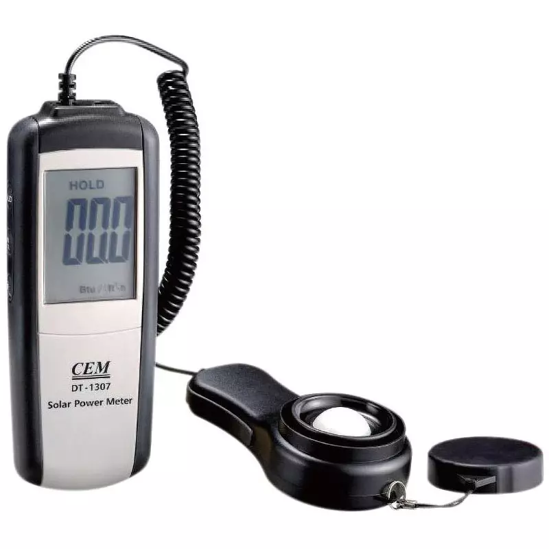 KENIS Solar Power Meter Sensor separation type AAA batteryx3 (included) Power Supply, DT-1307
