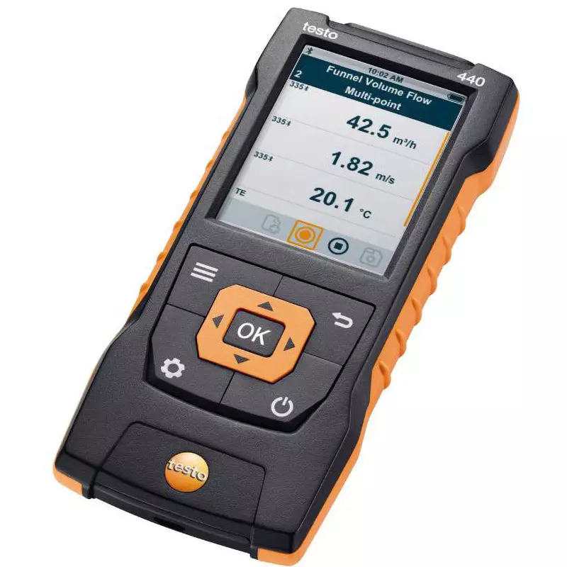 Testo Environment Measuring Instrument 12 hours Operating Time, 0563 4402
