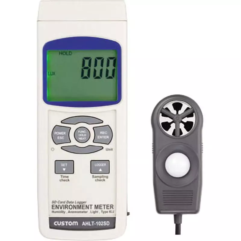 CUSTOM Environment Measuring Instrument 0 to 50 ℃ Temperature Measurement Range 0 to 50 ℃ Temperature, AHLT-102SD