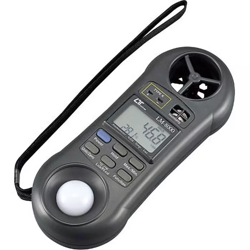 KENIS Environmental Meter 006 P (9 V) batteryx1 (included) Power Supply, LM-8000SN