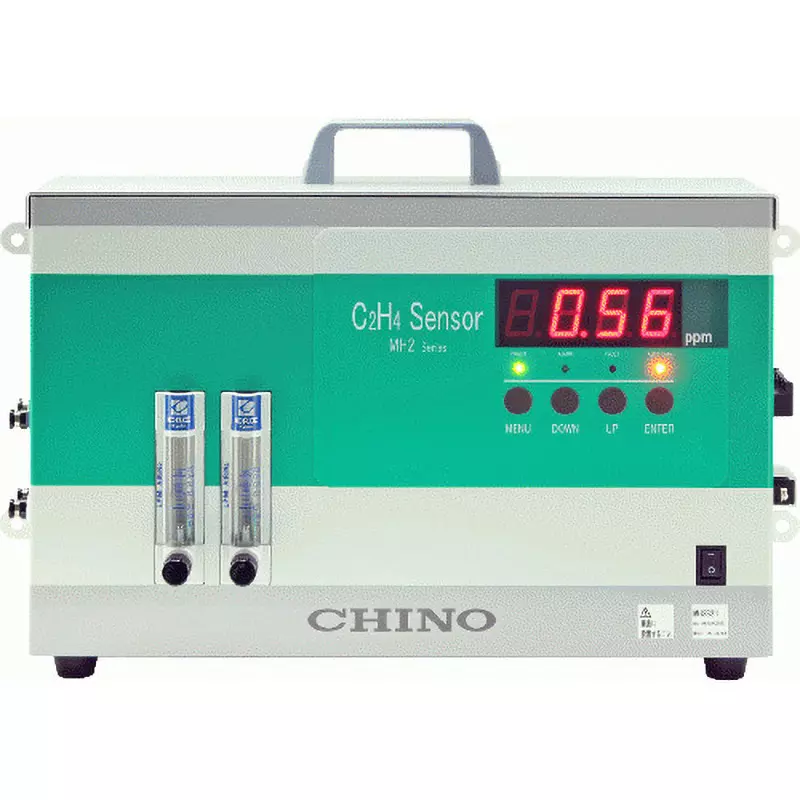 CHINO Concentration Meter Automatic zero point correction: None Type Ethylene gas Measurable Gas 220 VAC Power, MH2S220