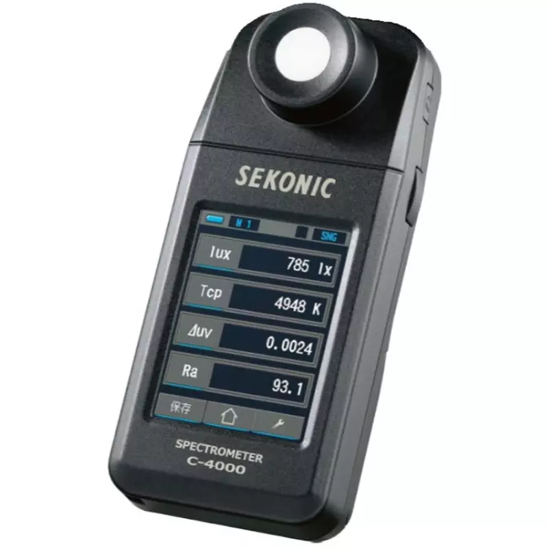 SEKONIC Colorimeter AA batteries (1.5 x2, USB bus power) Input Power, C-4000