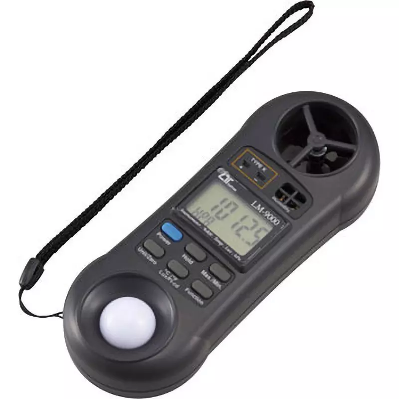 KENIS Environmental Meter 006 P (9 V) batteryx1 (included) Power Supply, LM-9000SN