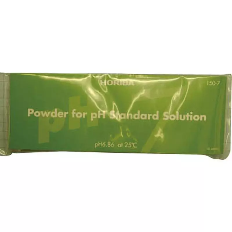 HORIBA Powder for Standard Solution Each bag is for 500 mL. Specifications Neutral phosphate standard solution, 3200043620