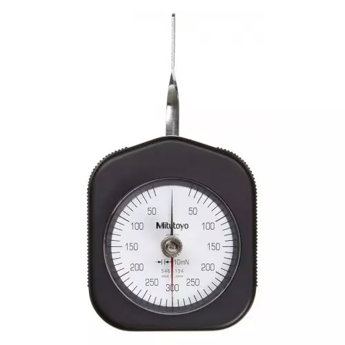 Mitutoyo Peak Hold Contact Force Gage 30 to 300 mN Measuring Face 10 mN Graduation, 546-134