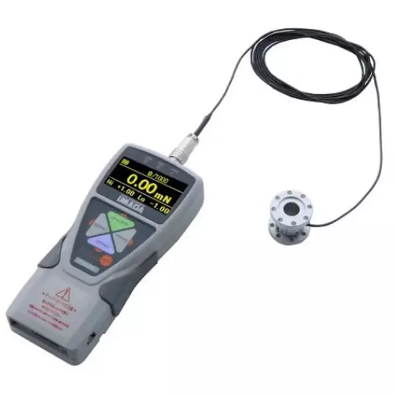 Imada Torque Meter 10 N-m (1000 N-cm) Range 0.01 N-m (1 N-cm), Minimum Resolution, HTGS-TFX-10N