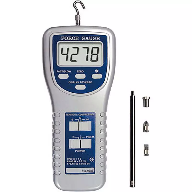 Mother Tool Digital Force Gauge 0 to 5000 g/176.4 oz/49.03 Newton Measurement Range, FG-5005