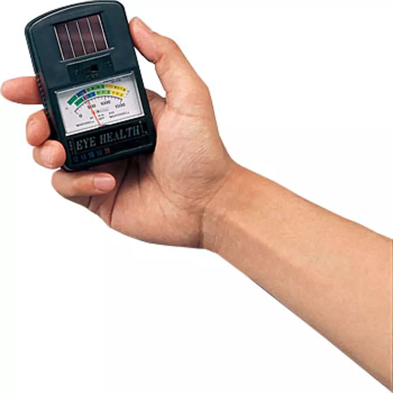 KENIS Lux Meter Built-in solar battery (battery-free solar type) Power Supply, SEH