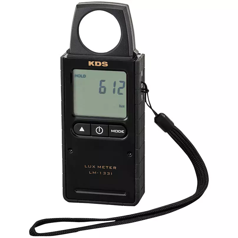 MURATEC KDS Digital Illuminance Meter Instruction manual, protective cover, strap, LM-133I
