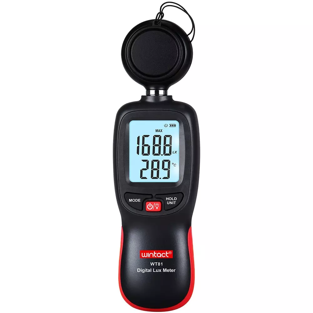 Bitstrong Digital Illuminance Meter Illuminance: ±3 rdg (°C 10000 Lux) *rdg (reading value), ±4% rdg (°C 10000 Lux), BS-WT81