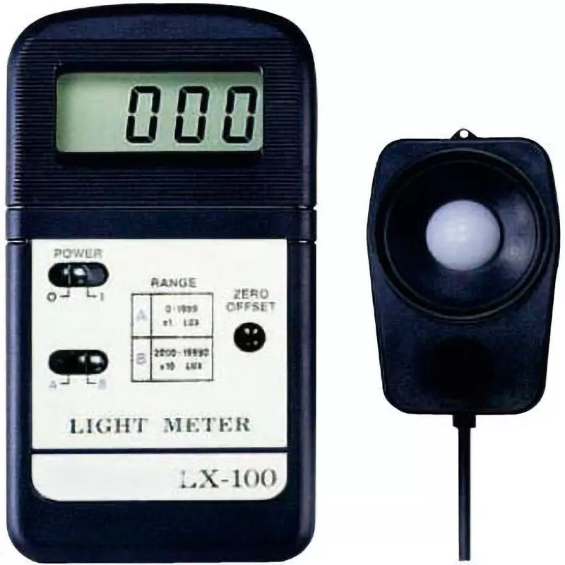 Mother Tool Illuminometer 006 P(9 V)x1 Power Supply Batteryx1, instruction manual Included Components, LX-100