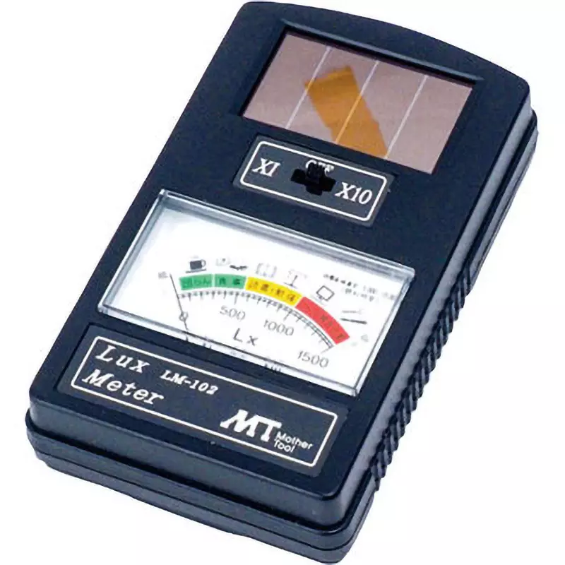 Mother Tool Lux Meter Amorphous solar battery Suitable Battery 0 to 15000 Lux Measuring Range, LM-102