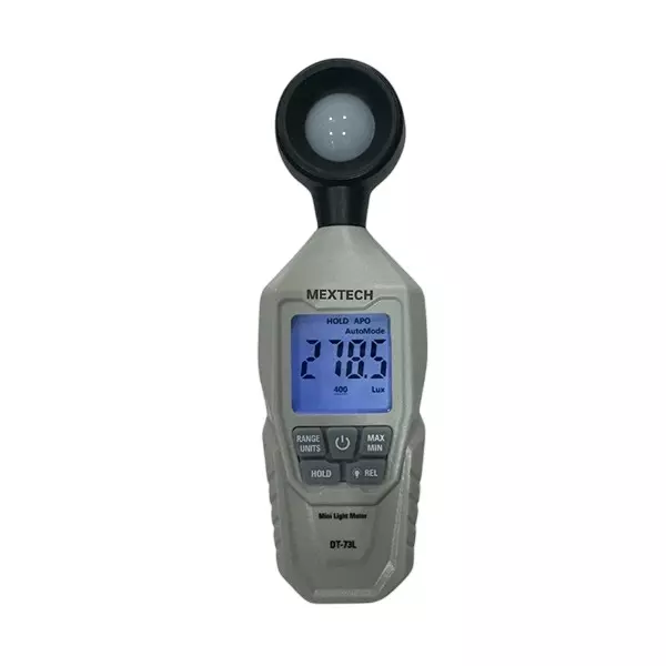 MEXTECH Lux Meter Backlit LCD Display 0 – 200000 Lux 4 Range Silicon Photo Diode Sensor, DT73L