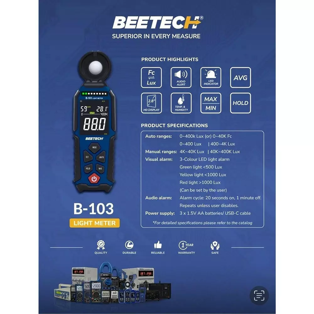 beetech-digital-light-meter-with-28-inch-7112-mm-hd-color-display-and-0-to-400-klux0-to-40-kfc-auto-range-b-103