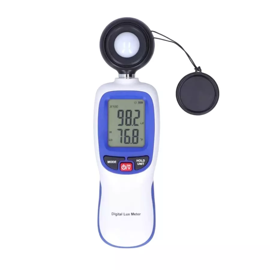Kerro Digital Lux/Light Meter Backlight Function Display 0 to 200,000 Lux Range, LT-300B