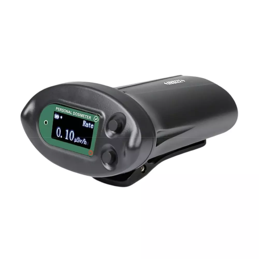 Insize Personal Dosimeter < 33 mW Power, 0.00 µSv - 999.9 Sv Dose Range and -10°C to 50°C Operating Temperature, 0523-PD12