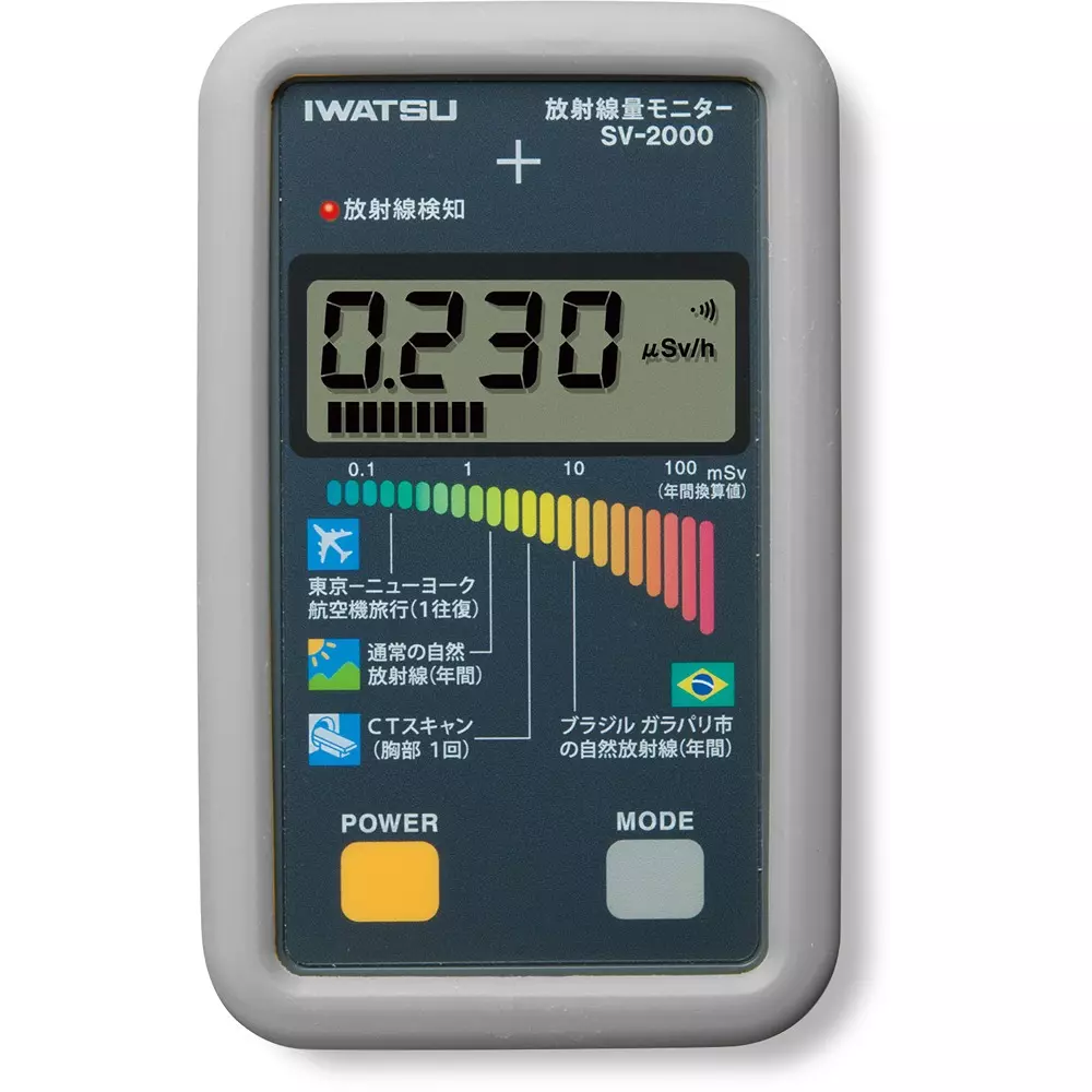 IWATSU Radiation Dose Monitor, SV-2000 Type-A decontamination model