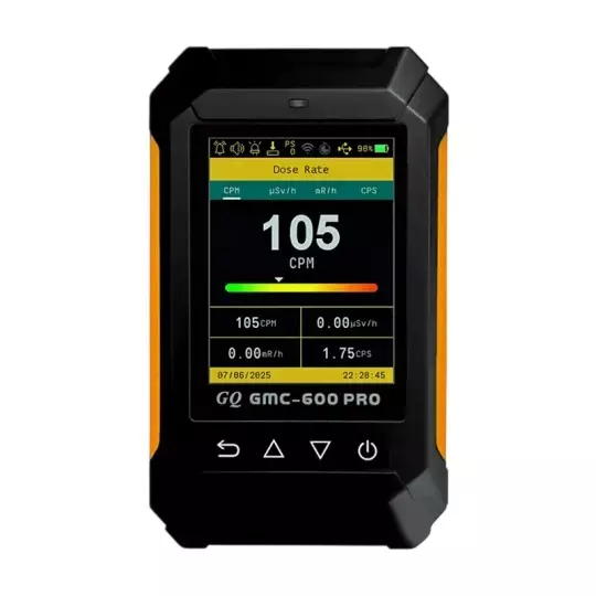 GQ Electronics Geiger Counter GQ Electronics Measurement CPM, µSv/h, mR/h, GMC-600 Pro