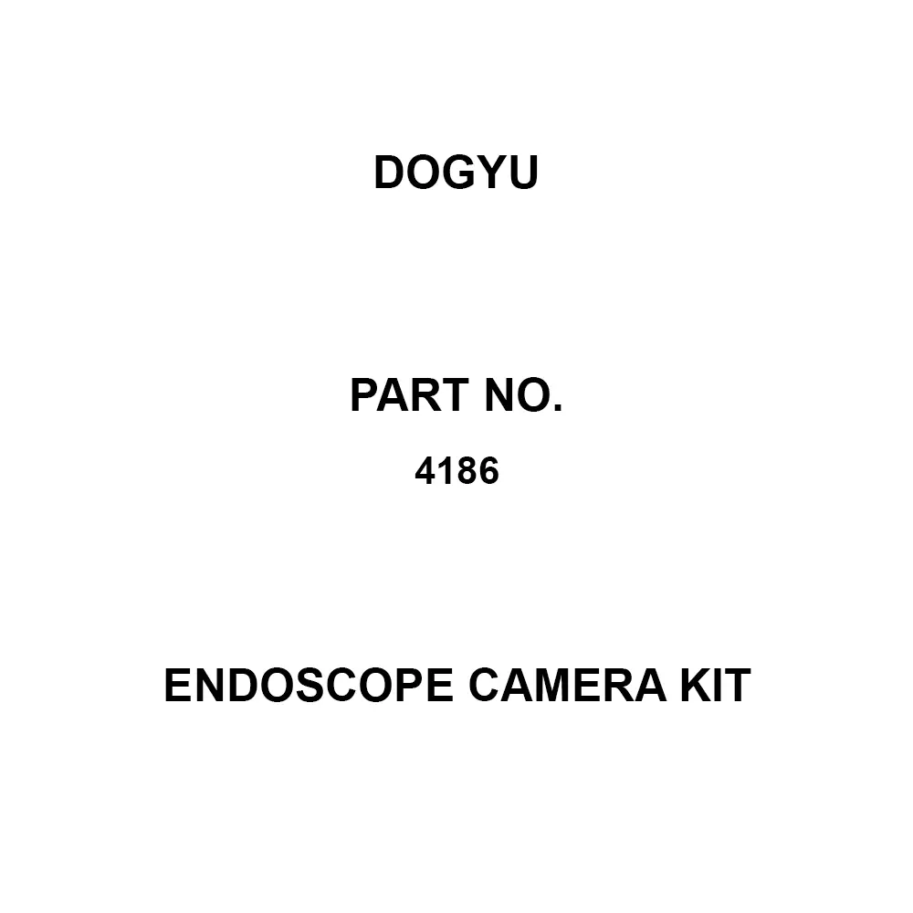 DOGYU Endoscope Camera Kit Camera stick mounting parts/mobile phone holder Included Components 5 Cable Length (m) Φ5 mm, 4186