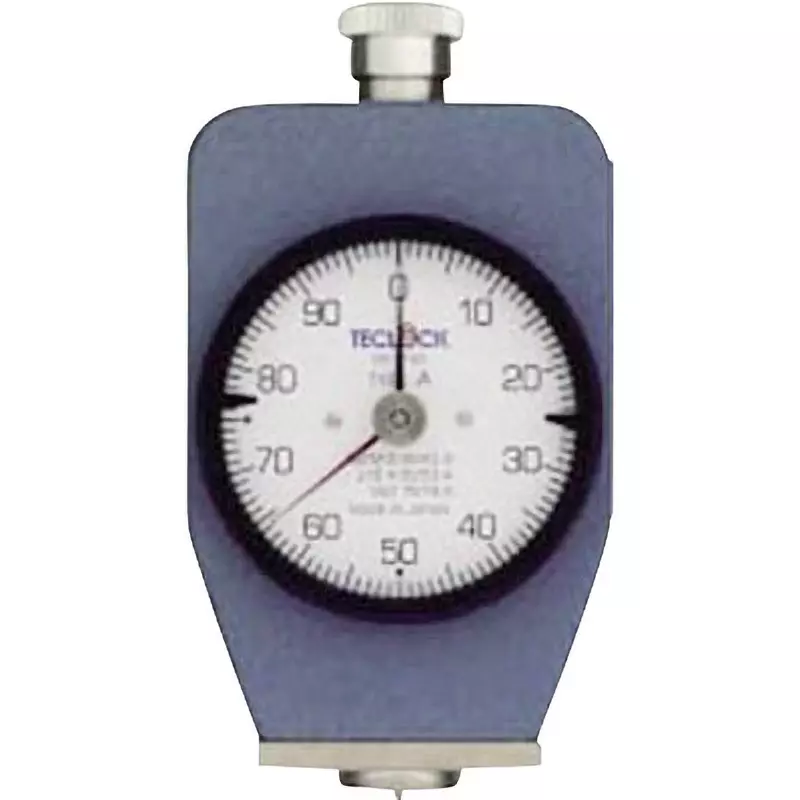 Teclock Hardness Meter Analog type Φ55 mm Outer Frame Diameter 0 to 100 ° Angle Measurement Range, GS-719R
