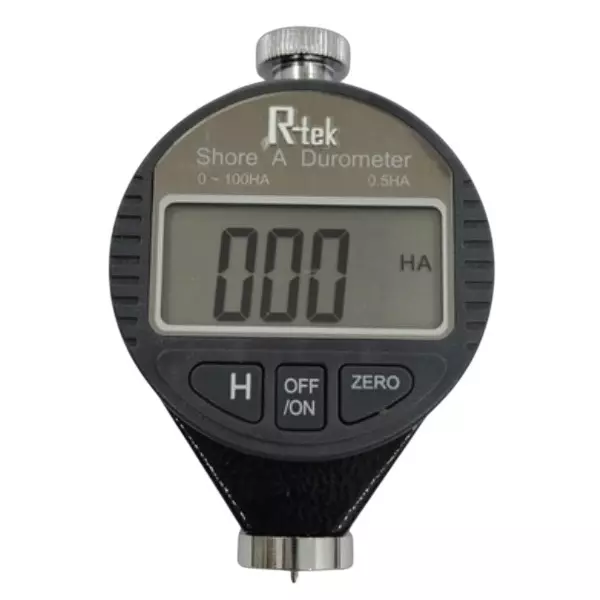 R-Tek Digital Hardness Tester 0 to 100 Shore Hardness Measuring Range Type A: 0.55N - 8.06N, RK-523