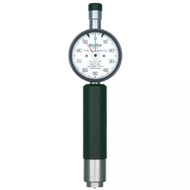 Teclock Hardness Tester Analog type (Pressing surface) 18 Φmm Diameter, GS-719L